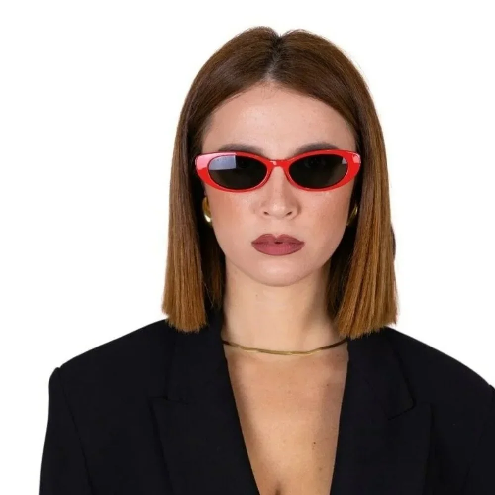 Gucci GG1680S 005 Men BRAND NEW Sunglasses Red Grey Cat Eye